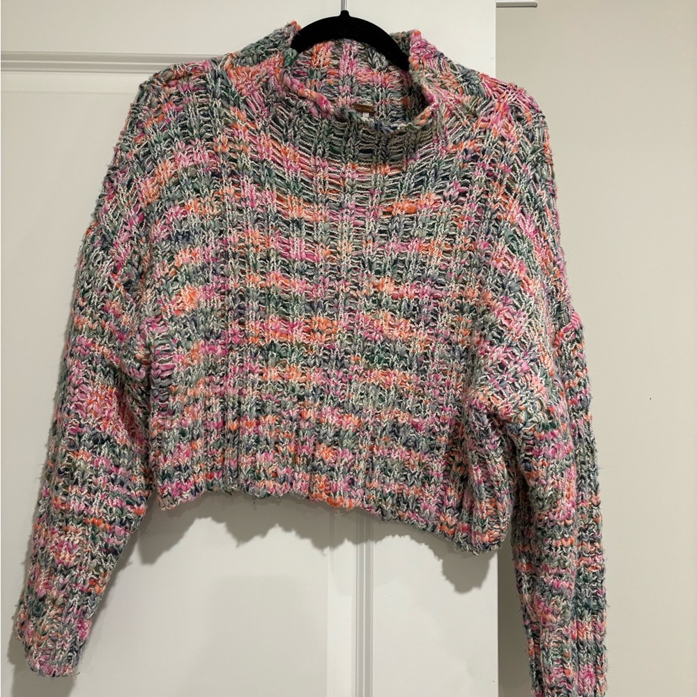 Free People Cropped Sweater